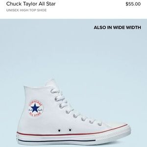 Converse Chuck Taylor All Star White High Top